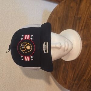 Milwaukee Brewers Fan Favorite SNAP BACK Baseball Hat New! One size